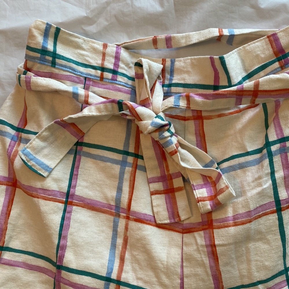 WayF Womens Plaid Shorts Size Medium - Picture 2 of 5